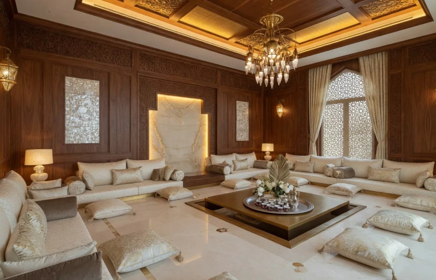 Majlis renovation luxury Dubai villa