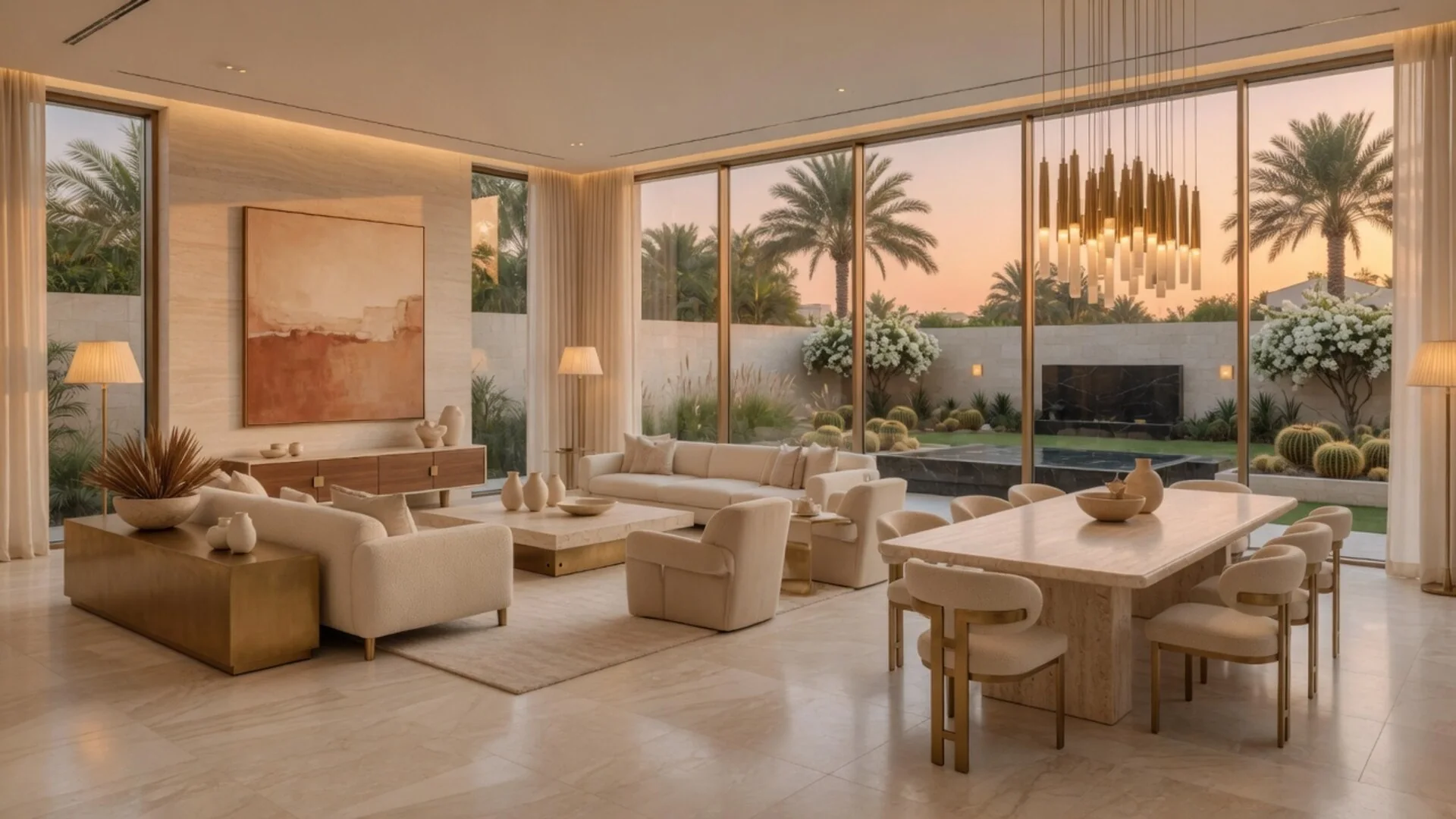 Luxury villa renovation interior Dubai by Unicorn Renovations